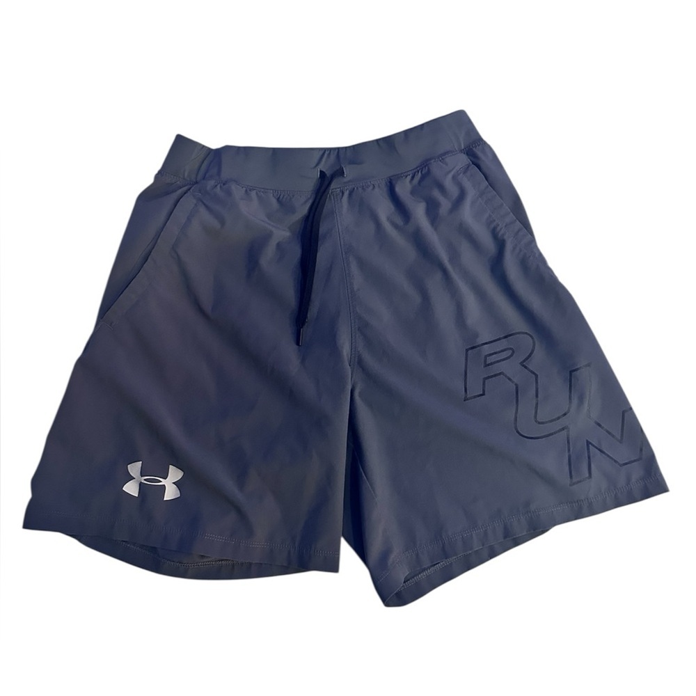Under Armour Men's Gray Run Athletic Shorts
